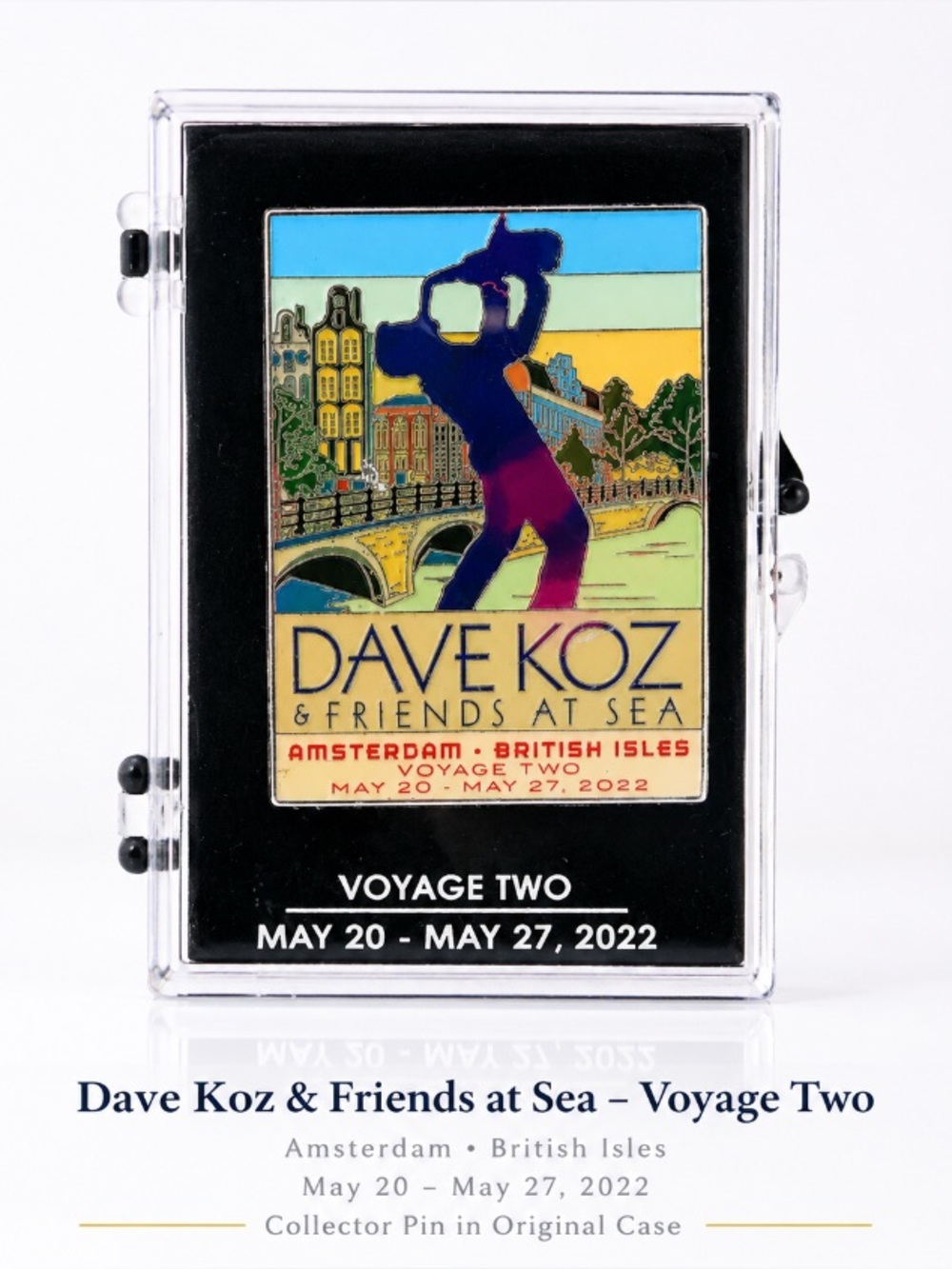 Dave Koz & Friends at Sea Voyage Two Collector Pin